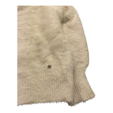 ABEL & LULA maglia girocollo tinta unita Panna per Bambina 5822 PANNA ABEL & LULA 