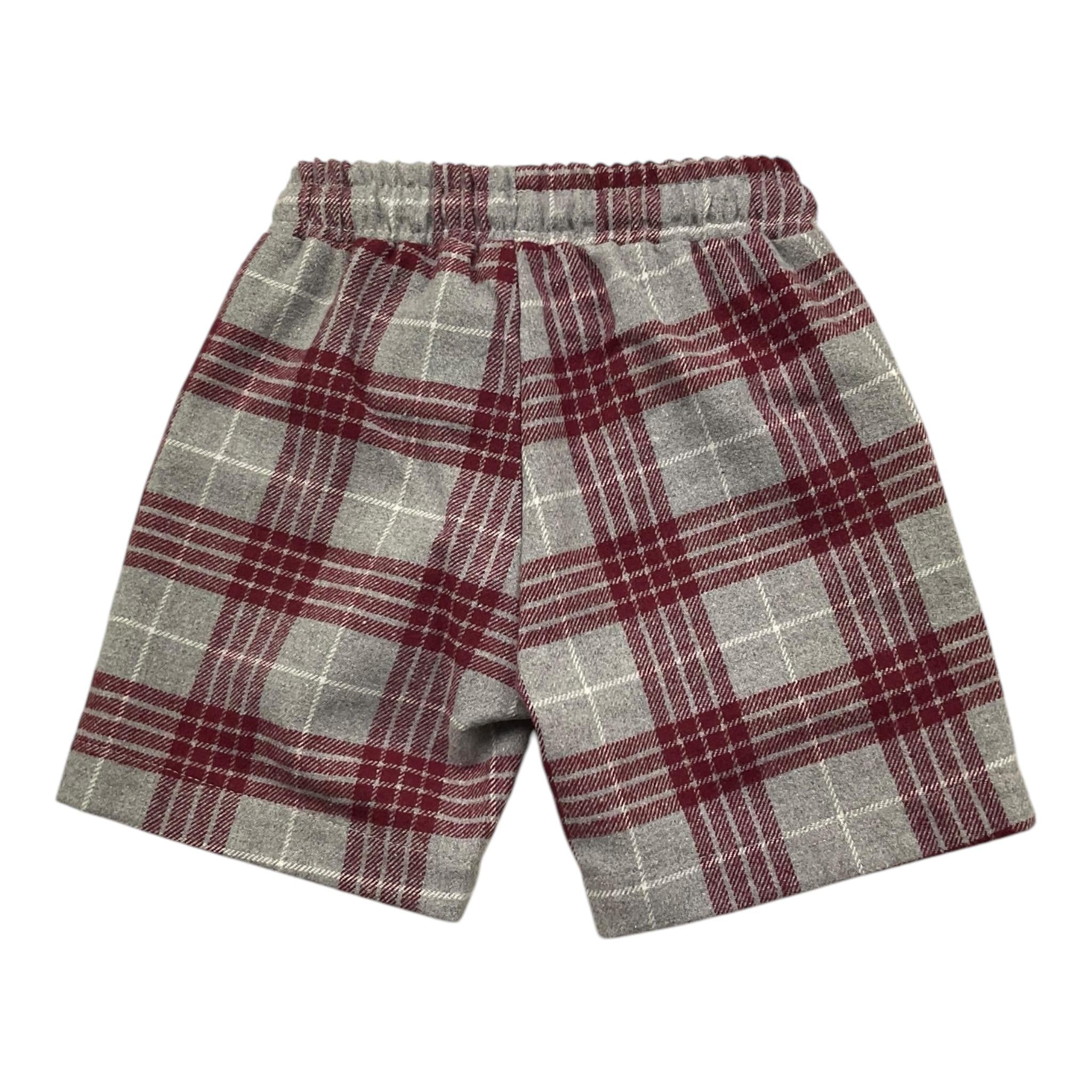 LE BEBE' bermuda tinta unita con fantasia a righe Grigio per Neonato LBB5235 GRIGIO LE BEBE' 