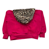 START UP felpa chiusa con cappuccio maculato Fuxia per Bambina FB4210 FUXIA START UP 