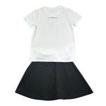 John Richmond Completo 2 Pezzi T-Shirt-Gonna Bicolore per Bambina RGP26005CJ BIANCO/NERO JOHN RICHMOND 