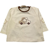 MAYORAL set 2 shirt bicolore con stampe Bianco/beige per Neonato 2029X BIANCO/BEIGE MAYORAL 