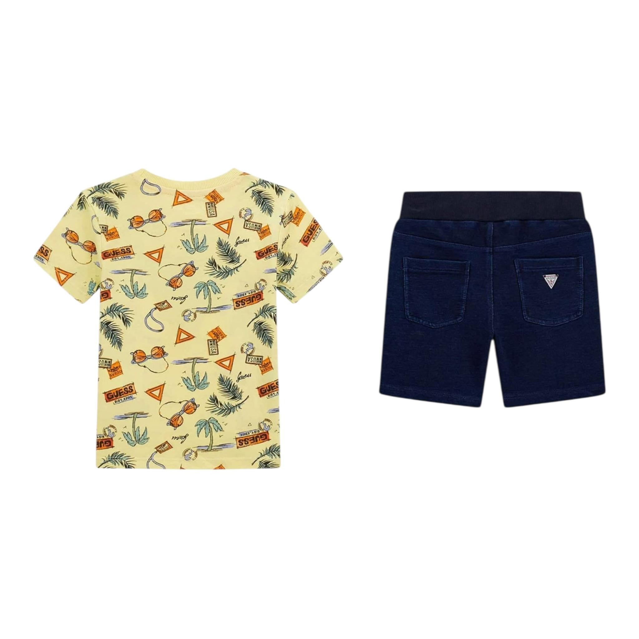 Levi'S Completo 2 Pezzi T-Shirt-Bermuda per Bambino I5GG00K8HM4J GIALL LEVI'S 