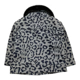 JOHN RICHMOND giubbino in denim tinta unita con fantasia maculata Grigio per Neonata RIA25111GB GRIGIO JOHN RICHMOND 