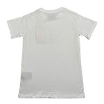 Trussardi T-Shirt Girocollo Tinta Unita con Logo per Bambino TBP26030TS BIANCO TRUSSARDI 