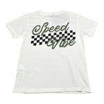 Please T-Shirt Girocollo Tinta Unita con Stampa per Bambino MBF2030B72 BIANCO PLEASE 