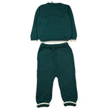 BEBE' DI ALMY completo 2 pezzi maglia-pantalone tinta unita Verde per Neonato 2P66 VERDE BEBE' DI ALMY 