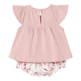 Mayoral Completo 4 Pezzi 2 T-Shirt-2 Culotte per Neonata 1663277 BIANCO/ROSA MAYORAL 
