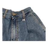 DIXIE jeans tinta unita cn elastico in vita Blu per Bambina PHT0010G67 BLU DIXIE 