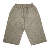 @Madilly Bermuda Tinta Unita con Elastico In Vita per Bambino MONACO GRIGIO @MADILLY 