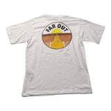 Sprayground T-Shirt Girocollo Tinta Unita Con Stampa Bianco Per Bambino