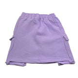 DISCLAIMER gonna tinta unita con tasche Lilla per Bambina 24IDK58322 LILLA DISCLAIMER 