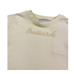 Trussardi Shirt Girocollo Tinta Unita con Logo per Bambina TGP26013TS GIALLO TRUSSARDI 