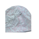 Le Bebe' Cappello Tinta Unita con Stampa per Neonata LBG62811 BIANCO LE BEBE' 