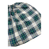 PICCOLA LUDO gonna tricolore con fantasia a quadri Verde per Bambina BS9WB027 VERDE PICCOLA LUDO 