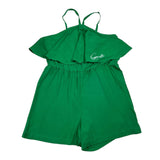 Gaelle Tuta Intera tinta unita con Rouches Verde per Bambina 2746TJ00477 VERDE GAELLE 