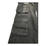 Diesel Jeans Modello Palazzo con Tasconi Nero per Bambina J01725XXX NERO DIESEL 