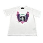 John Richmond T-Shirt Girocollo Tinta Unita con Stampa per Bambina RGP26190TS BIANCO JOHN RICHMOND 