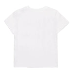 Diesel T-Shirt Girocollo Tinta Unita con Stampa per Neonato K00635 BIANCO DIESEL 