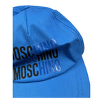 Moschino Cappello Modello Berretto Tinta Unita con Stampa per Bambino GQX00W COBALTO MOSCHINO 
