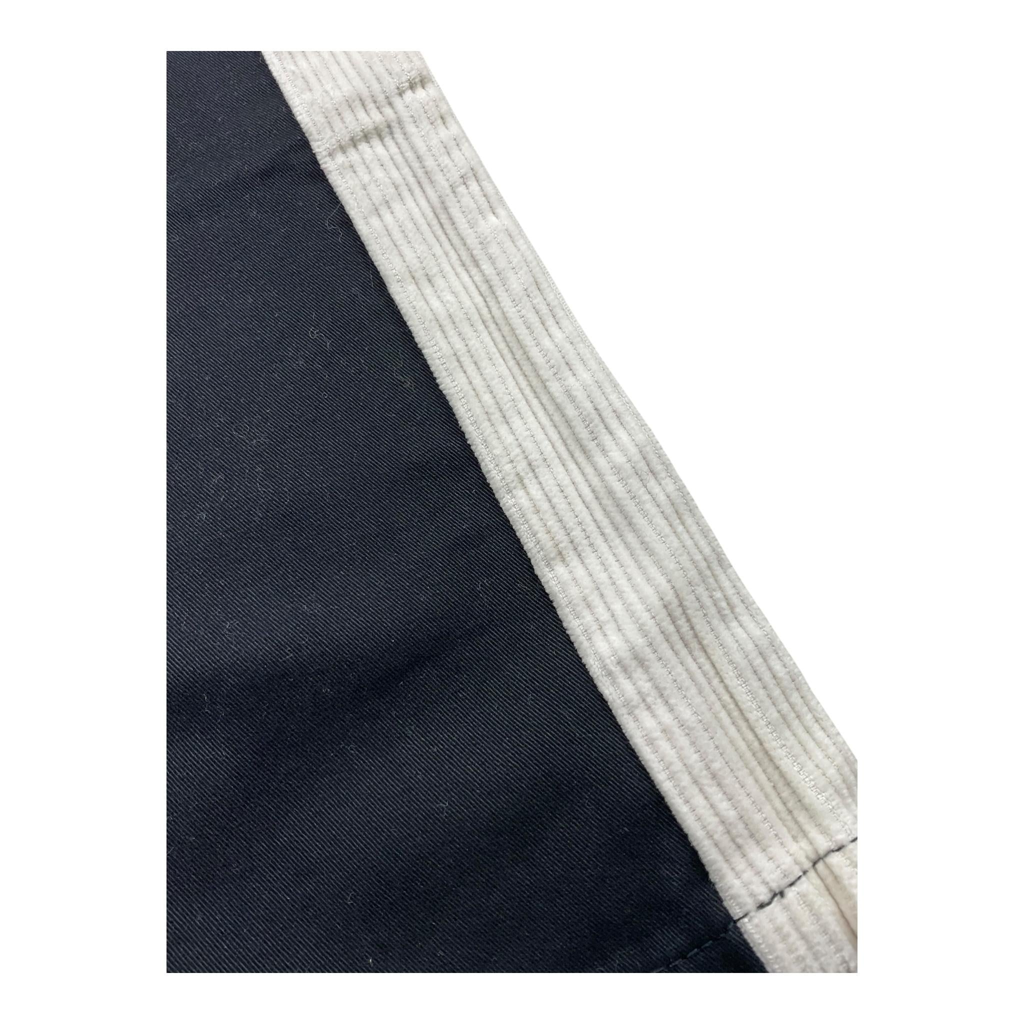 NUMBERS pantalone tinta unita con profili in contrasto Nero per Bambino 20007 NERO NUMBERS 