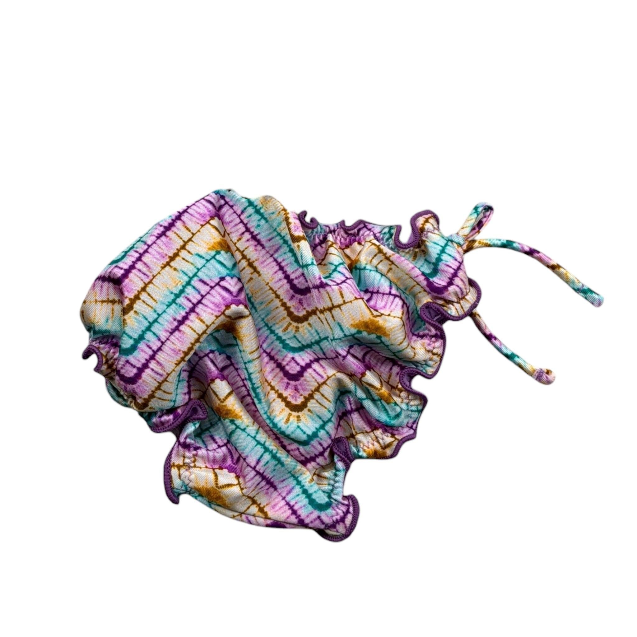 F**K Costume Modello Slip Tinta Unita con Fantasia per Neonata FJ25B4A11BBX51 MULTICOLOR F**K 