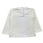 U+è BY MISS GRANT shirt tinta unita girocollo cn strass Bianco per Bambina UE1569 BIANCO U+è BY MISS GRANT 