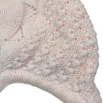 Granlei Cappello Tinta Unita con Ricami per Neonata 12588 ROSA GRANLEI 