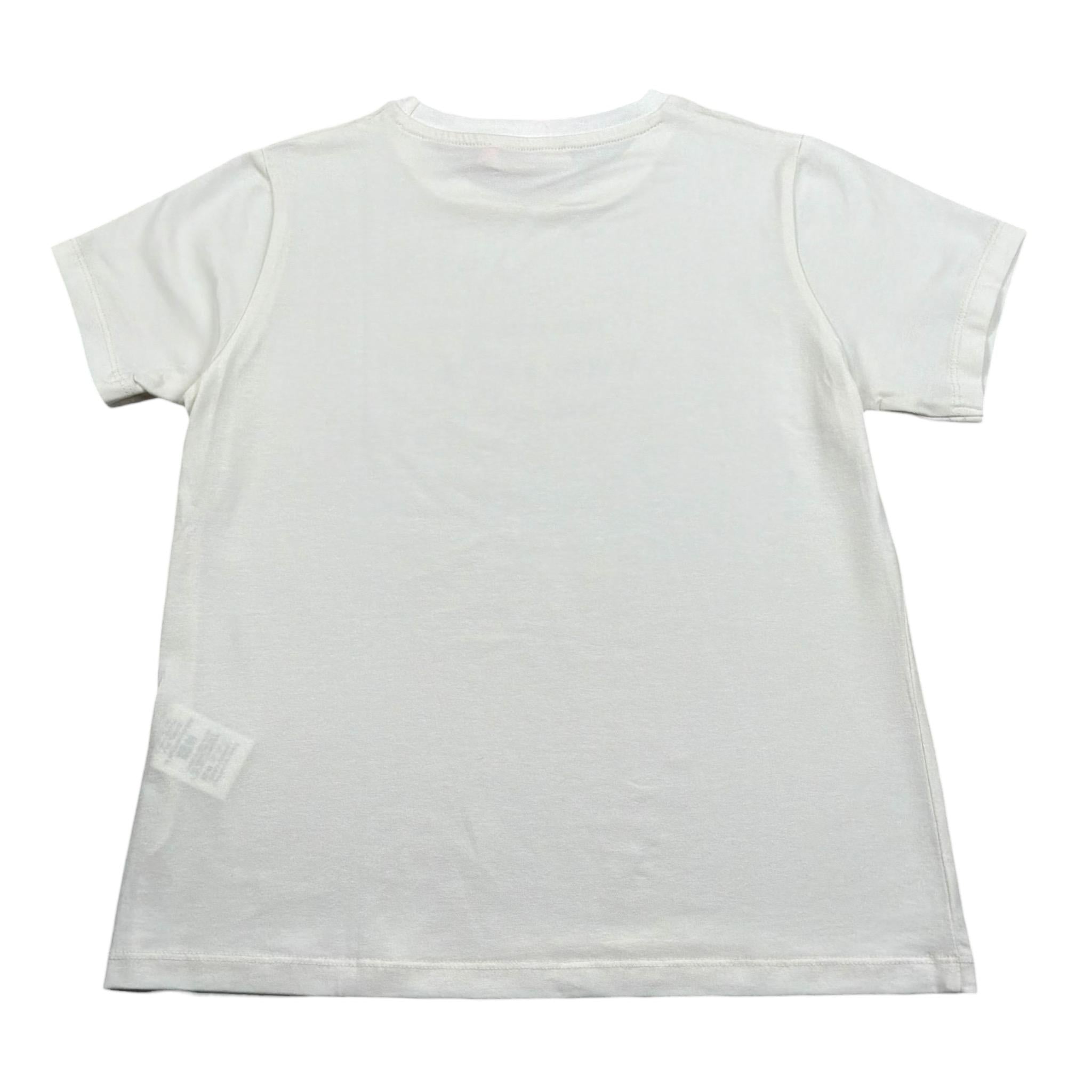 Vicolo T-Shirt Girocollo Tinta Unita con Stampa per Bambina 3146M00310 PANNA VICOLO 