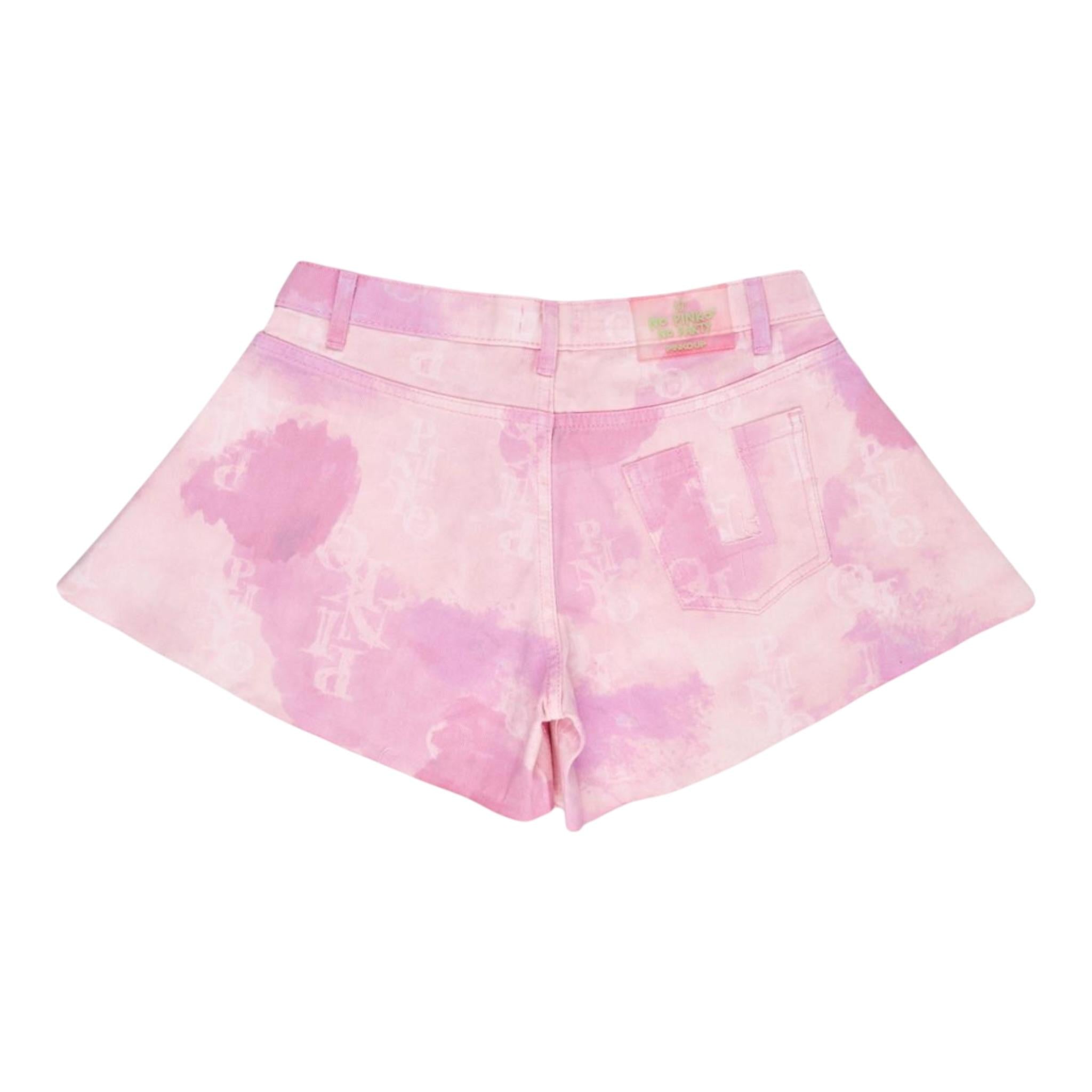Pinko Short Tinta Unita con Girovita Regolabile per Bambina 029876 ROSA PINKO 