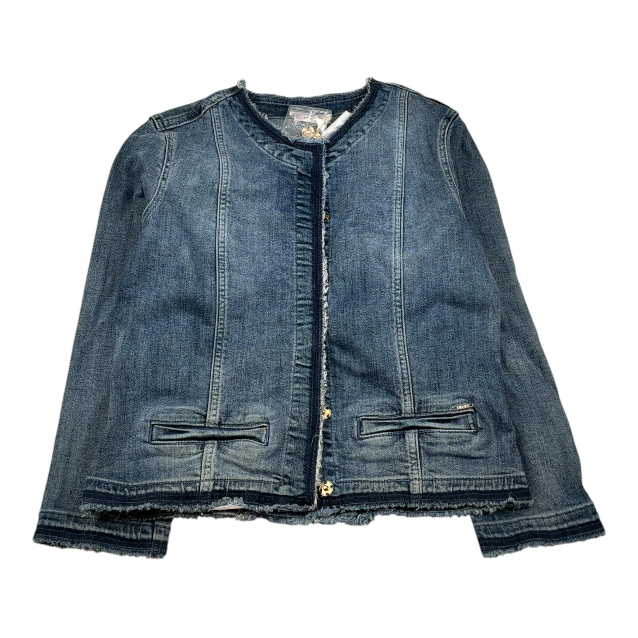 Liu Jo Giubbino In Denim tinta unita Blu per Bambina DA0138 BLU LIU JO 