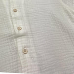 Petit Indi Camicia Mezza Manica Tinta Unita per Bambino SS25BK7314 BIANCO PETIT INDI 