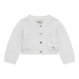 Guess Cardigan Tinta Unita  per Neonata A4RR00Z3CK0 BIANCO GUESS 