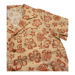 Zhoe & Tobiah Camicia Mezza Manica Tinta Unita Stampa Fantasia per Bambino WI1B BEIGE ZHOE & TOBIAH 