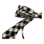 PICCOLA LUDO cerchietto fantasia quadretti Bianco/nero per Bambina BS8WA018 BIANCO/NERO PICCOLA LUDO 