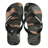 Havaianas Infradito Tinta Unita Con Fantasia Militare Verde Per Bambino