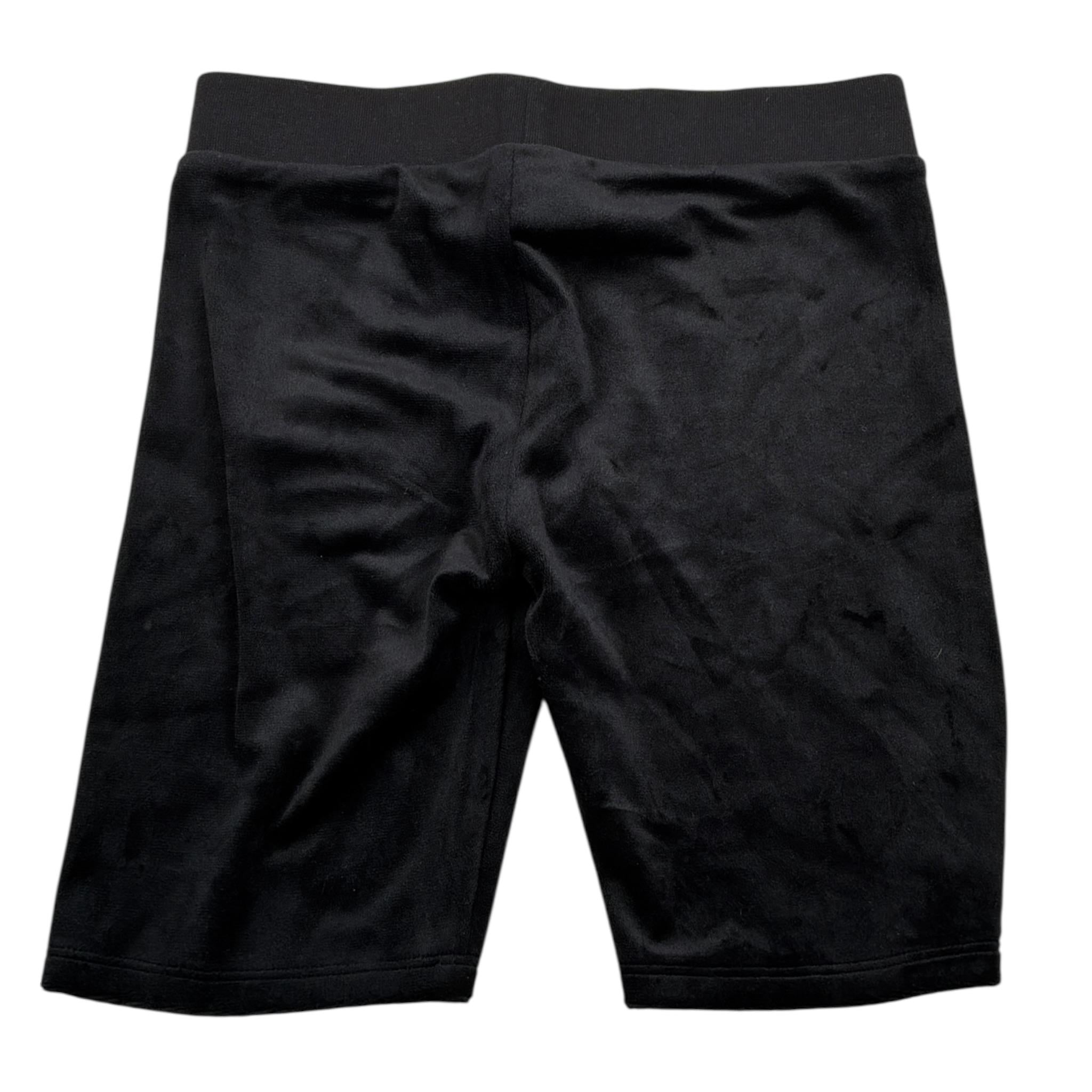 leggins tinta unita modello ciclista in velluto EIEOEO NERO JUICY COUTURE 