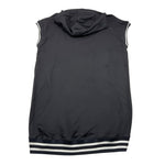 MONNALISA abito giromanica stampa fantasia maculata con cappuccio Nero per Bambina ABMN NERO MONNALISA 