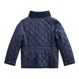 Ralph Lauren Giubbino Tinta Unita con Bottoni E Cappuccio per Bambino 312910983001 BLU RALPH LAUREN 