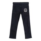 DOLCE & GABBANA jeans tinta unita con girovita regolabile Blu per Bambino L42F59 BLU DOLCE & GABBANA 