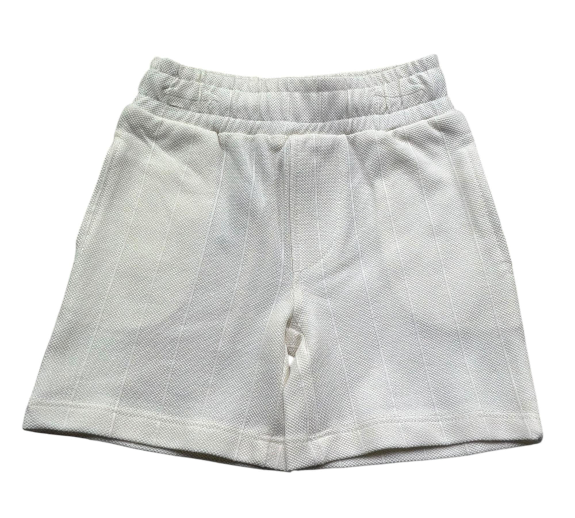 Trussardi Bermuda Tinta Unita con Logo per Neonato TIP26105BE PANNA TRUSSARDI 