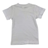 Pesciolino Rosso T-Shirt Tinta Unita Con Taschino In Contrasto Bianco Per Neonata