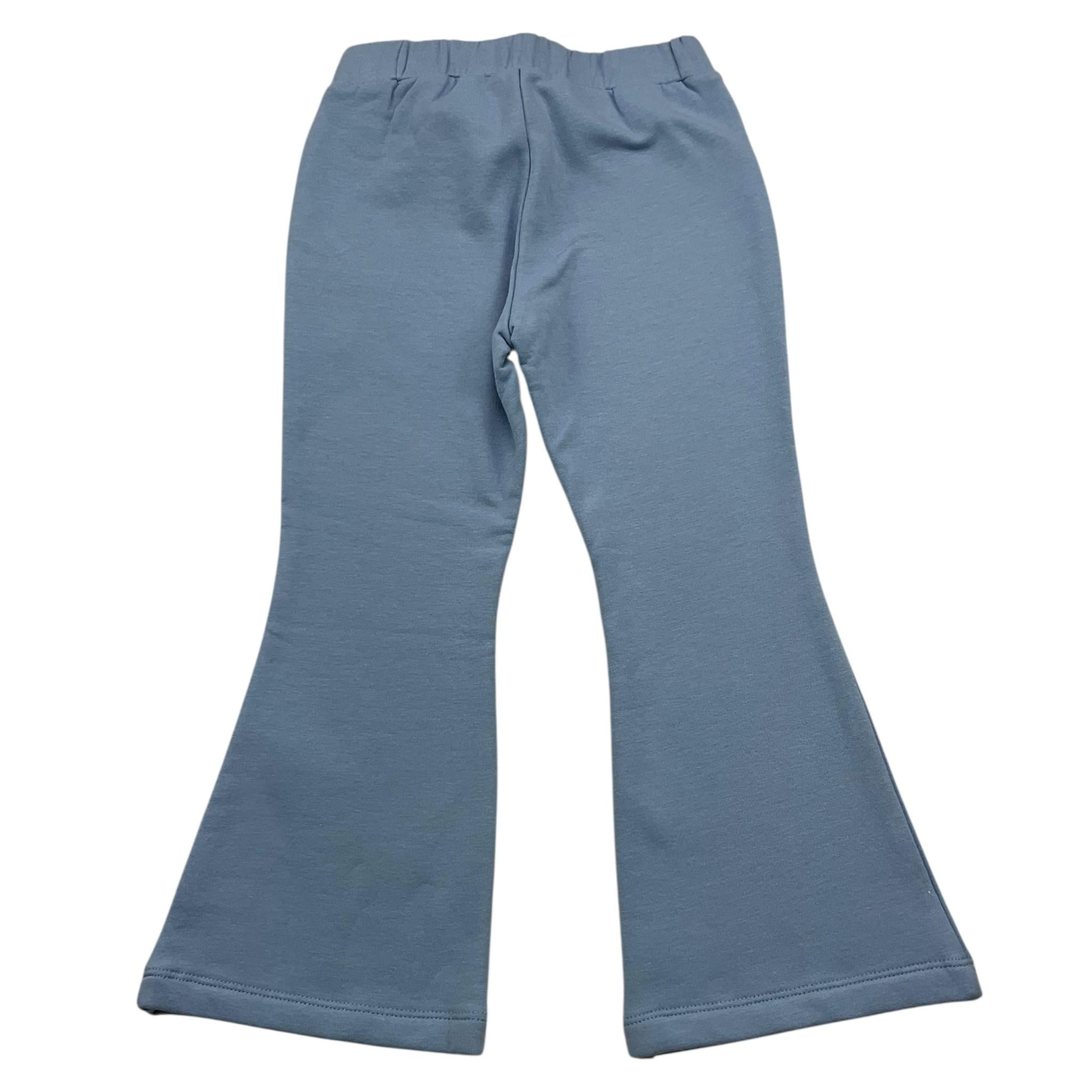 LIU JO pantalone tinta unita modello zampa Azzurro per Bambina KF4110 AZZURRO LIU JO 