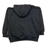 JOHN RICHMOND felpa chiusa con cappuccio tinta unita Nero per Bambino RBA25097FE NERO JOHN RICHMOND 