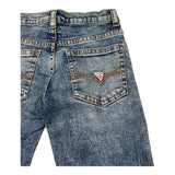 GUESS jeans tinta unita con girovita regolabile Azzurro per Bambino N4YA08D52Z0 AZZURRO GUESS 