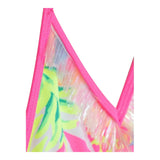 Billieblush Costume 2Pz Triangolo-Slip Tinta Unita Rosa per Bambina