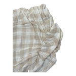 Petit Indi Coulotte Bicolore con Fantasia A Quadri per Neonata COULBE BIANCO/BEIGE PETIT INDI 