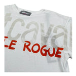 Just Cavalli T-Shirt Girocollo Tinta Unita con Logo per Bambina JGP26206TS BIANCO JUST CAVALLI 