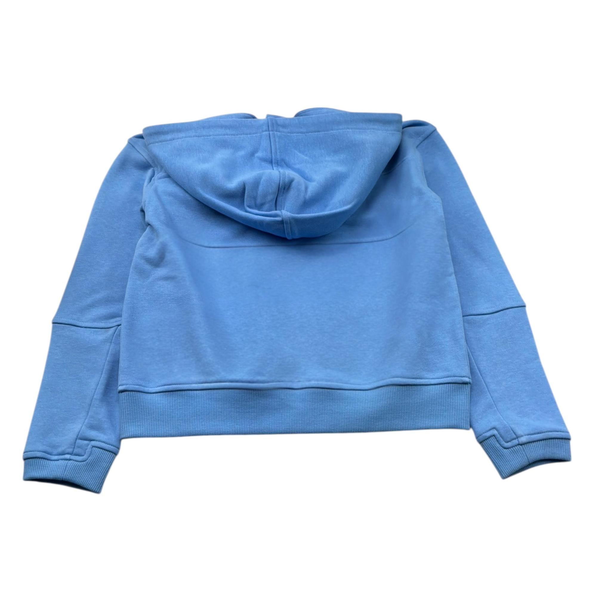 K-Way Felpa Tinta Unita con Cappuccio E Zip per Bambino K2142RW AZZURRO K-WAY 