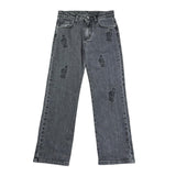 John Richmond Jeans Tinta Unita con Ricami E Girovita Regolabile per Bambino RBP26090JE NERO JOHN RICHMOND 