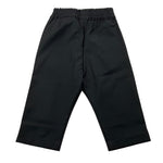 DANIELE ALESSANDRINI pantalone tinta unita con logo Nero per Bambino 1291P00043JXX NERO DANIELE ALESSANDRINI 